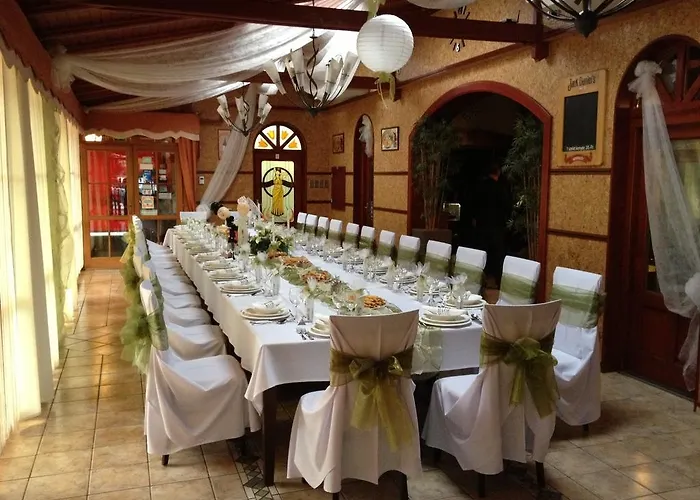 לינה וארוחת בוקר Feher Hattyu Panzio Orosháza